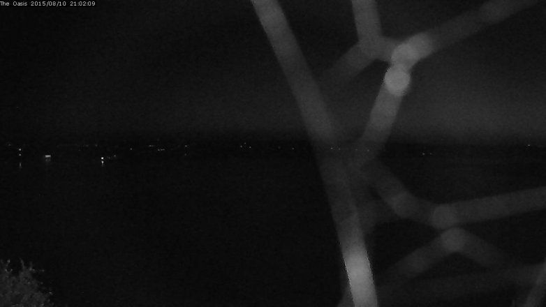 Lake Travis webcam, August 10, 2015 8:10 PM CT