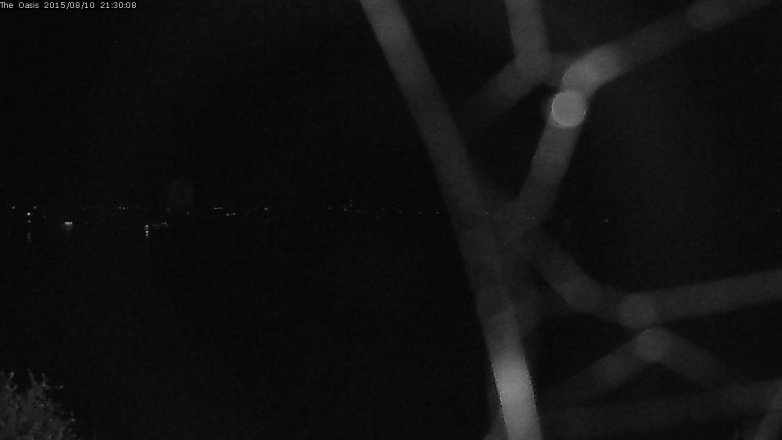 Lake Travis webcam, August 10, 2015 8:35 PM CT