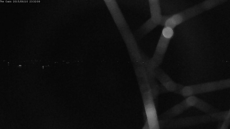 Lake Travis webcam, August 10, 2015 10:40 PM CT