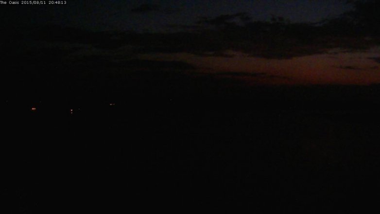 Lake Travis webcam, August 11, 2015 7:55 PM CT