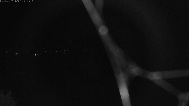Lake Travis webcam, August 11, 2015 8:30 PM CT