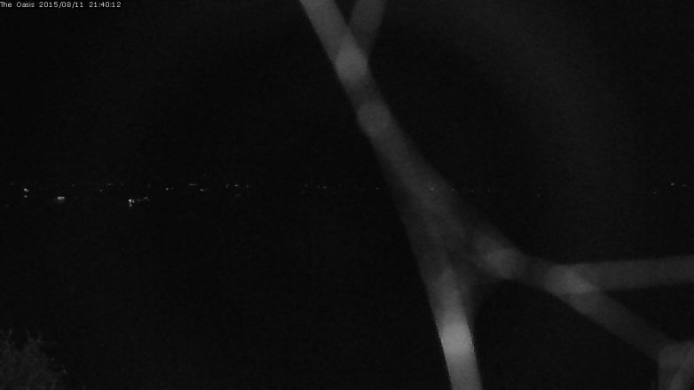 Lake Travis webcam, August 11, 2015 8:45 PM CT