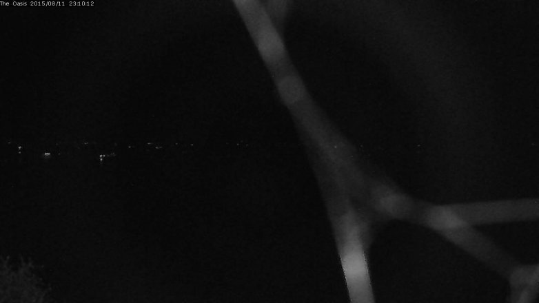 Lake Travis webcam, August 11, 2015 10:15 PM CT