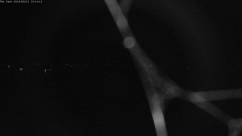 Lake Travis webcam, August 11, 2015 10:20 PM CT