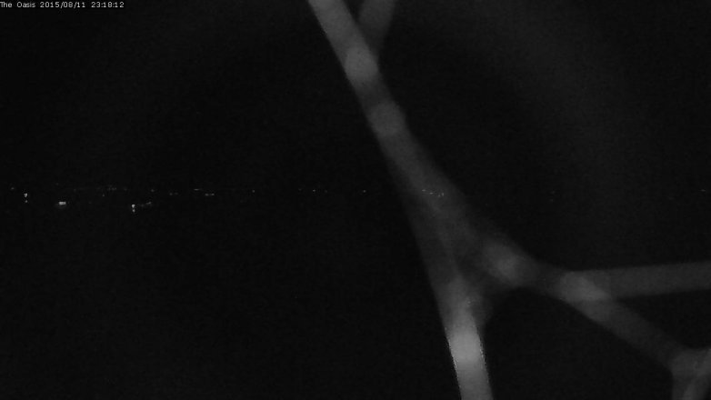 Lake Travis webcam, August 11, 2015 10:25 PM CT
