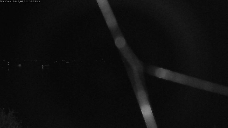 Lake Travis webcam, August 12, 2015 10:35 PM CT