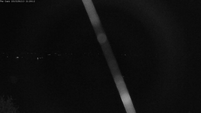 Lake Travis webcam, August 13, 2015 8:35 PM CT