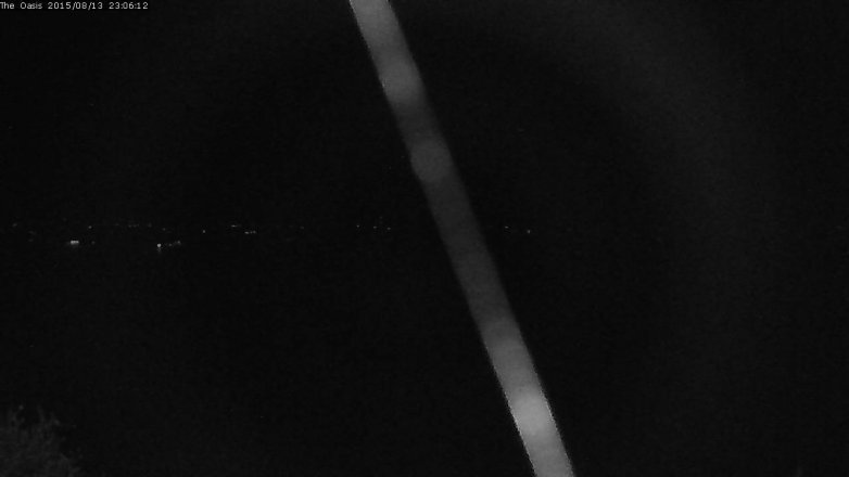 Lake Travis webcam, August 13, 2015 10:15 PM CT