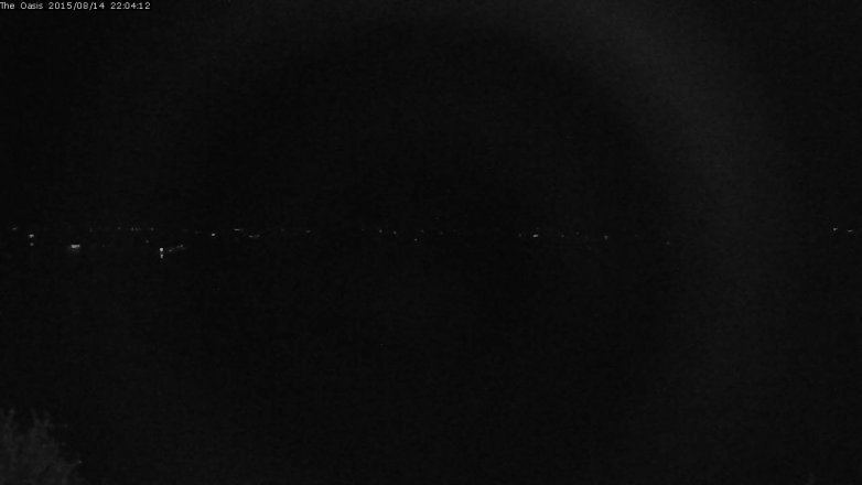 Lake Travis webcam, August 14, 2015 9:10 PM CT