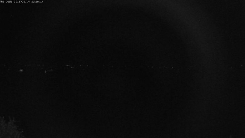 Lake Travis webcam, August 14, 2015 9:35 PM CT