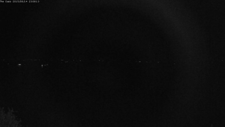 Lake Travis webcam, August 14, 2015 10:15 PM CT