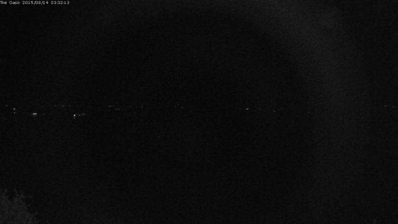 Lake Travis webcam, August 14, 2015 10:40 PM CT