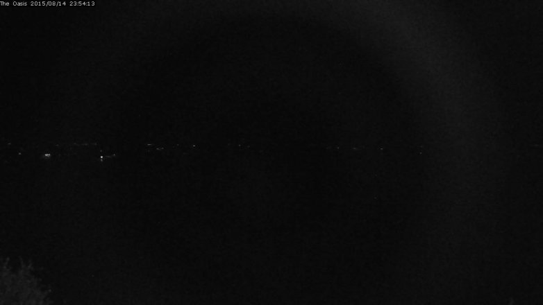 Lake Travis webcam, August 14, 2015 11:00 PM CT