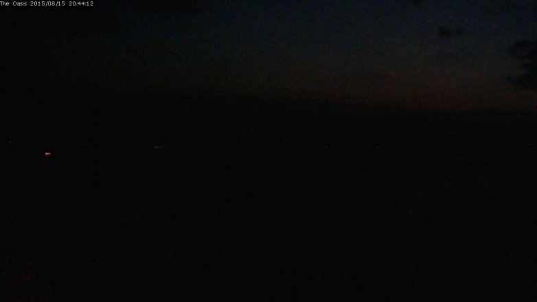 Lake Travis webcam, August 15, 2015 7:50 PM CT