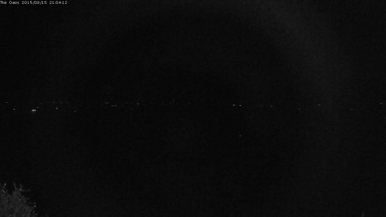 Lake Travis webcam, August 15, 2015 8:10 PM CT