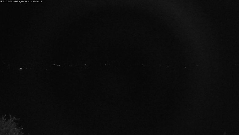 Lake Travis webcam, August 15, 2015 10:10 PM CT