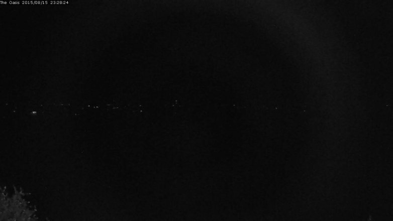 Lake Travis webcam, August 15, 2015 10:35 PM CT