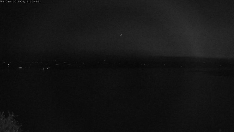 Lake Travis webcam, August 16, 2015 7:55 PM CT