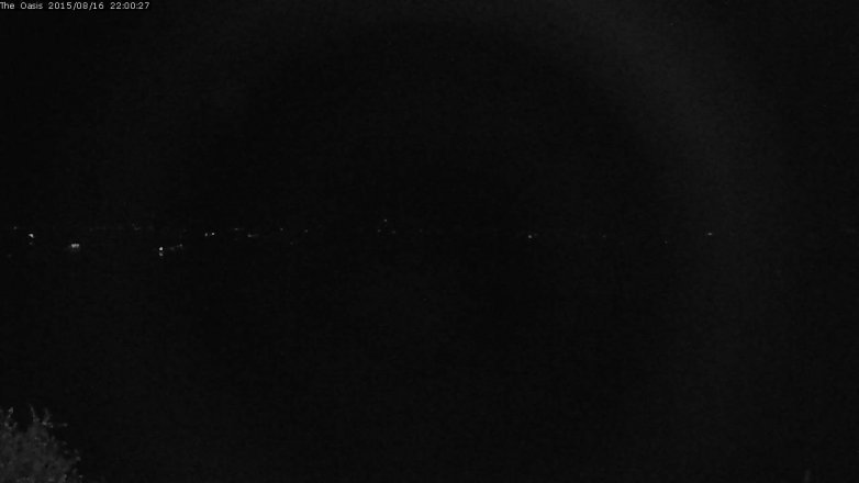 Lake Travis webcam, August 16, 2015 9:05 PM CT