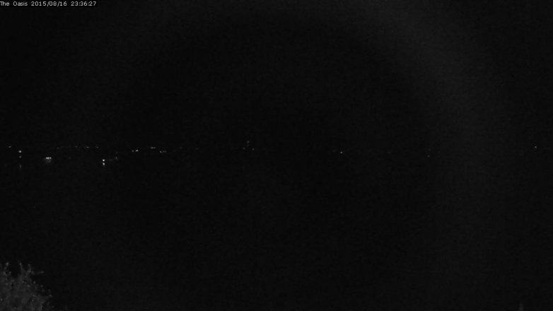 Lake Travis webcam, August 16, 2015 10:45 PM CT