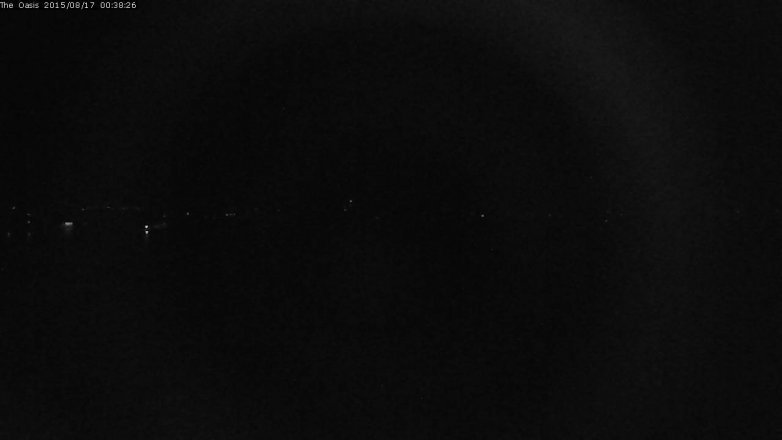 Lake Travis webcam, August 16, 2015 11:45 PM CT