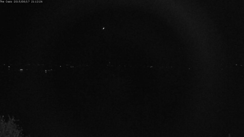 Lake Travis webcam, August 17, 2015 8:20 PM CT