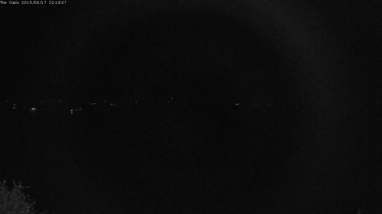 Lake Travis webcam, August 17, 2015 9:25 PM CT
