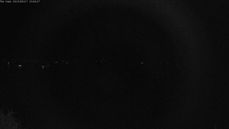Lake Travis webcam, August 17, 2015 10:15 PM CT