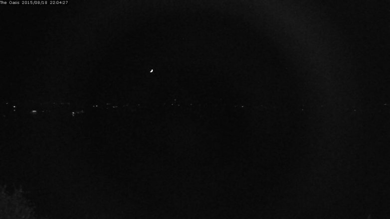 Lake Travis webcam, August 18, 2015 9:10 PM CT