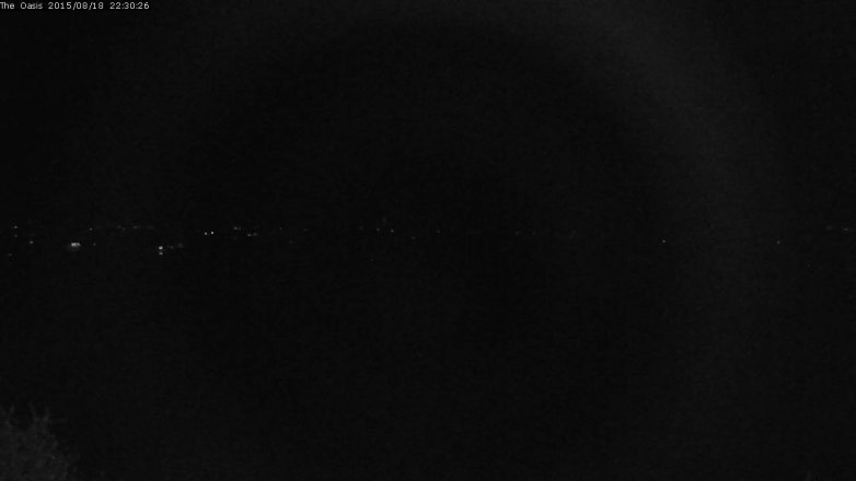 Lake Travis webcam, August 18, 2015 9:35 PM CT