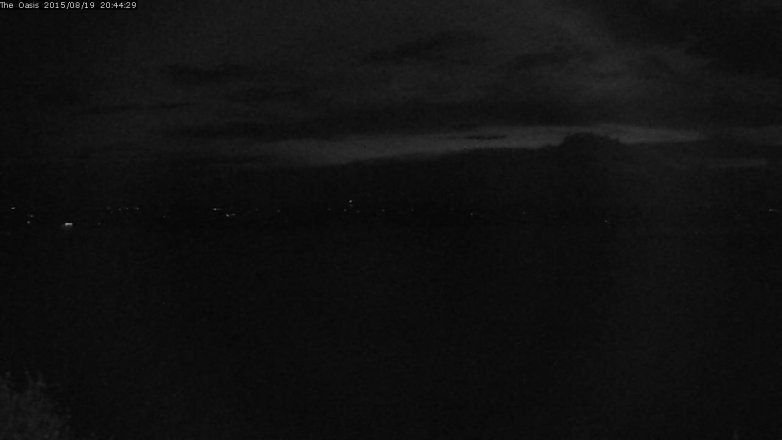 Lake Travis webcam, August 19, 2015 7:50 PM CT