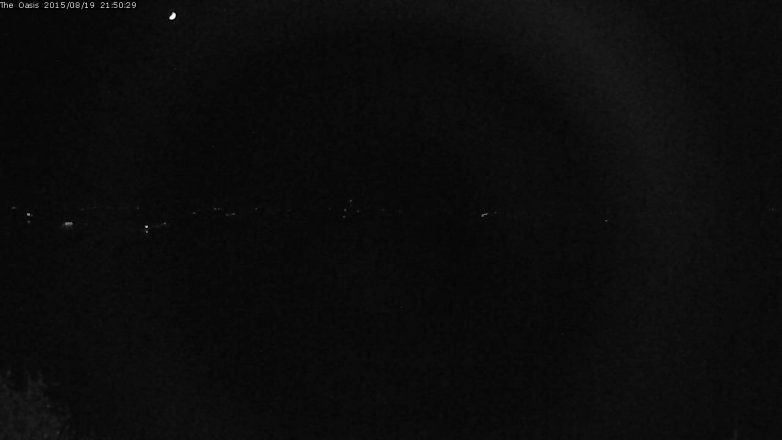 Lake Travis webcam, August 19, 2015 8:55 PM CT