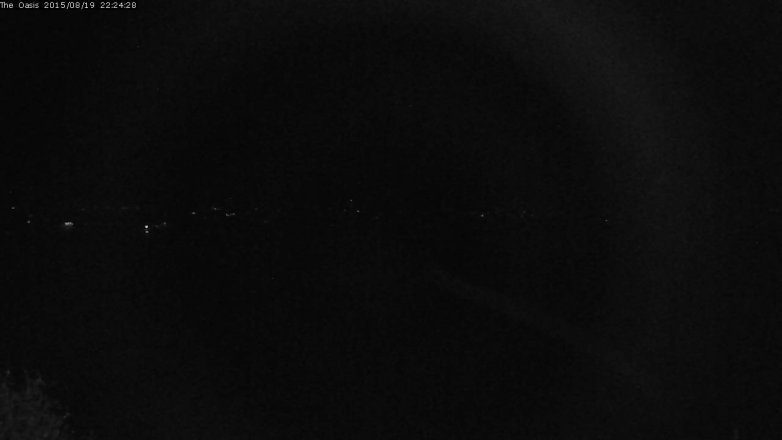 Lake Travis webcam, August 19, 2015 9:30 PM CT