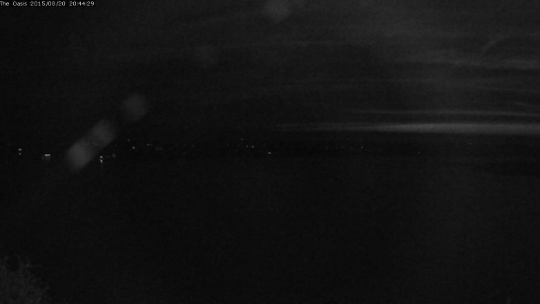 Lake Travis webcam, August 20, 2015 7:50 PM CT