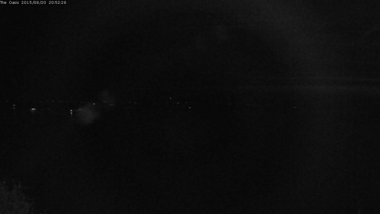 Lake Travis webcam, August 20, 2015 8:00 PM CT