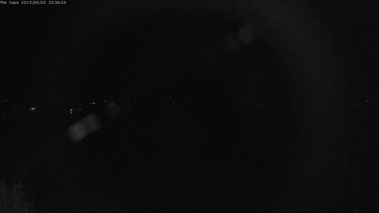 Lake Travis webcam, August 20, 2015 9:40 PM CT