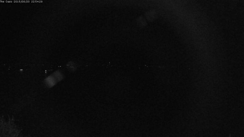 Lake Travis webcam, August 20, 2015 10:00 PM CT