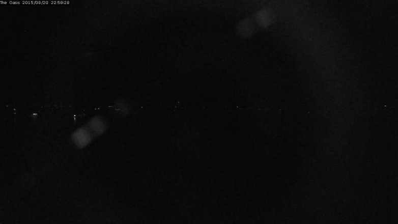 Lake Travis webcam, August 20, 2015 10:05 PM CT