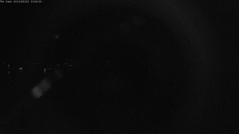 Lake Travis webcam, August 20, 2015 10:15 PM CT