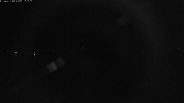 Lake Travis webcam, August 20, 2015 10:30 PM CT