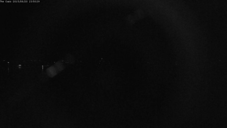Lake Travis webcam, August 20, 2015 10:55 PM CT