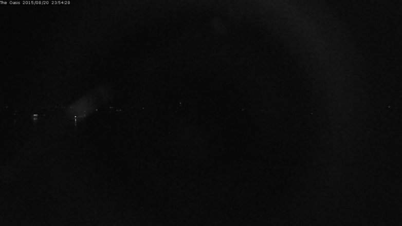 Lake Travis webcam, August 20, 2015 11:00 PM CT