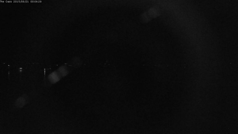 Lake Travis webcam, August 20, 2015 11:10 PM CT