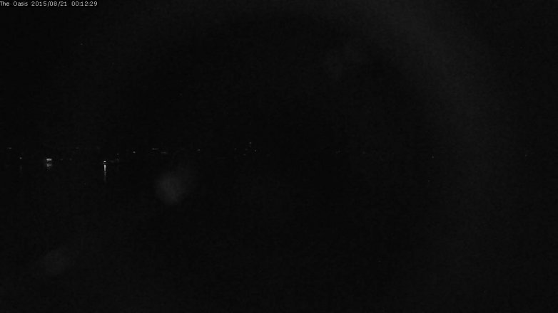 Lake Travis webcam, August 20, 2015 11:20 PM CT