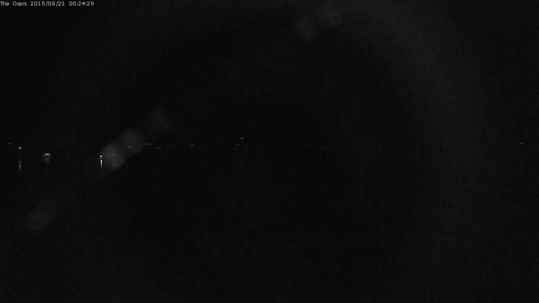 Lake Travis webcam, August 20, 2015 11:30 PM CT