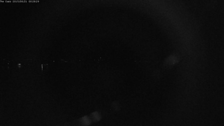 Lake Travis webcam, August 20, 2015 11:35 PM CT
