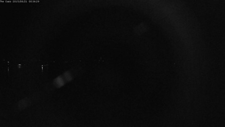 Lake Travis webcam, August 20, 2015 11:40 PM CT