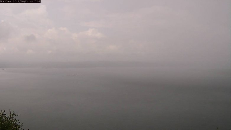 Lake Travis webcam, August 21, 2015 11:25 AM CT
