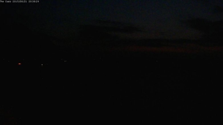 Lake Travis webcam, August 21, 2015 7:45 PM CT
