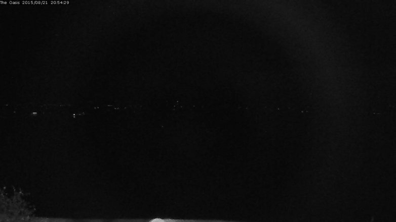 Lake Travis webcam, August 21, 2015 8:00 PM CT